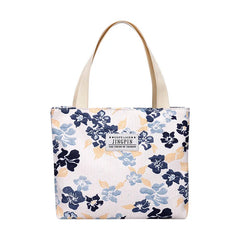 Women's Canvas Bag High-capacity Cosmetic Bag Lady Shoulder Bag
