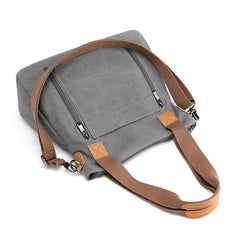 Women's Canvas Shoulder Bag, Large Capacity Crossbody Bag