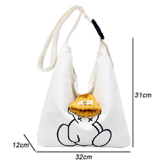 Women's Canvas Tote Bags Large Capacity Ladies Shoulder Bags