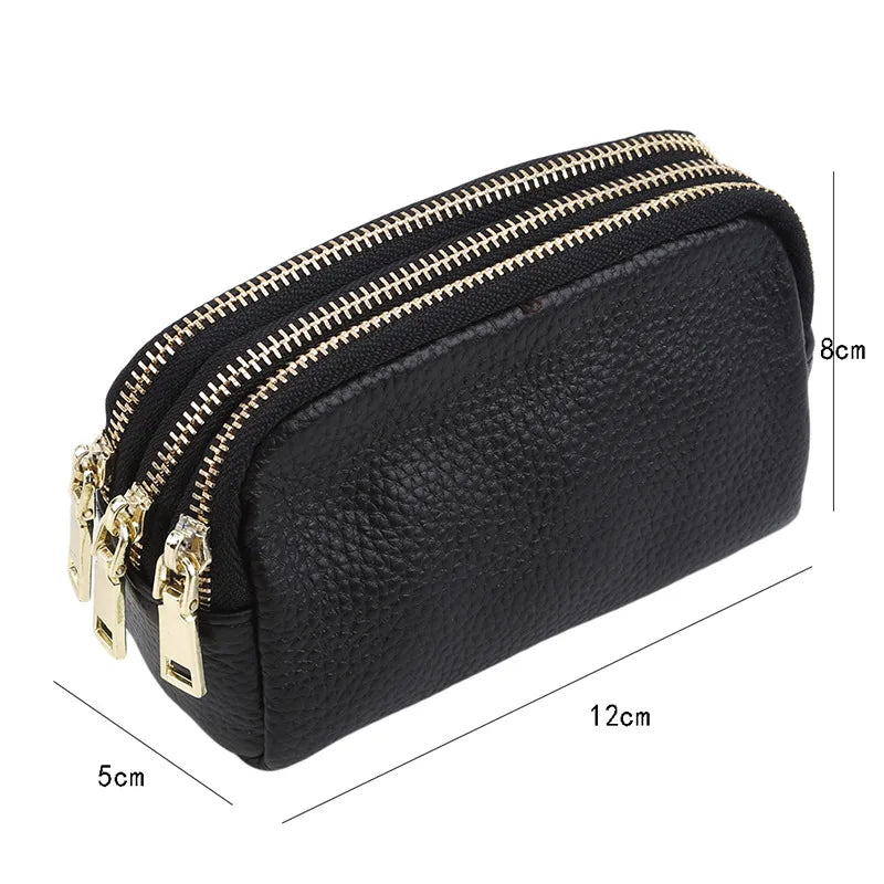 Pu Leather Makeup Bag Travel Organizer Women Clutch Bag