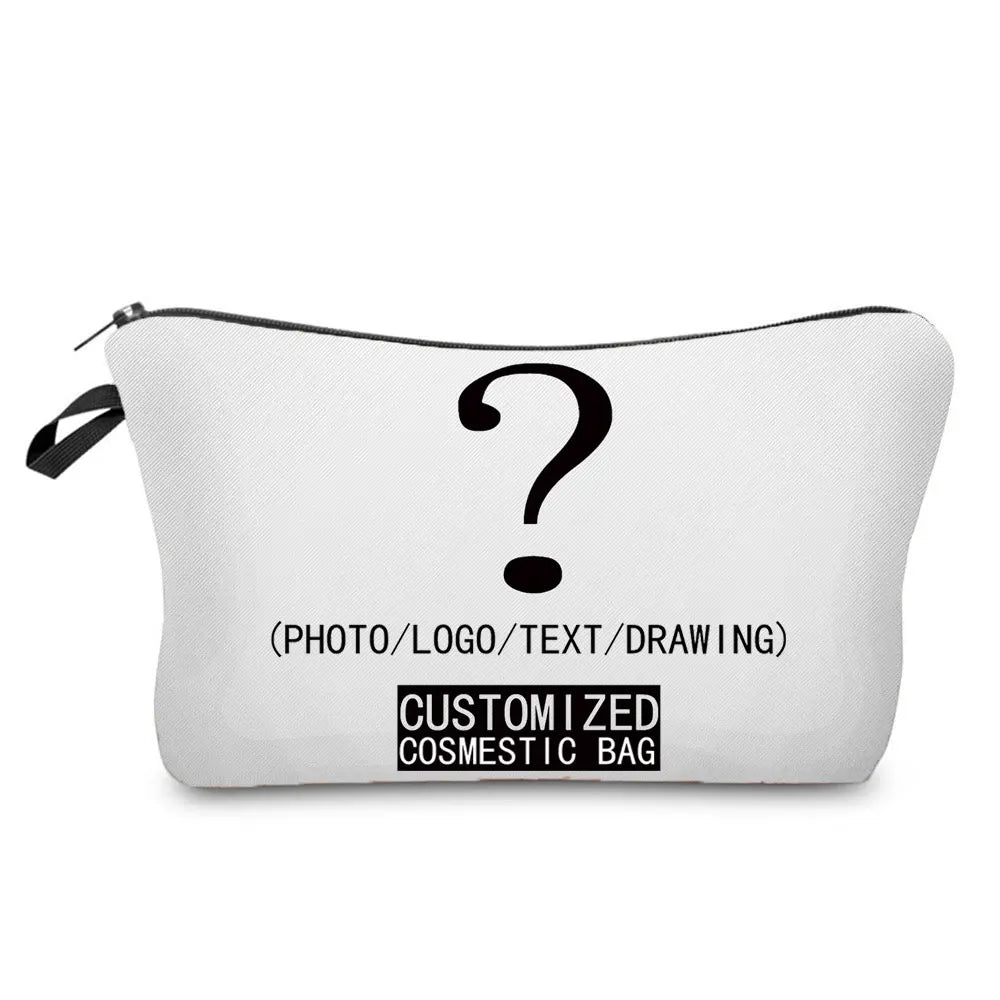 Women's Piano Print Cosmetic Bag Makeup Organizer Toiletry Bag