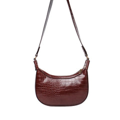 Crocodile Pattern Shoulder Bag Small Crossbody Female Handbag