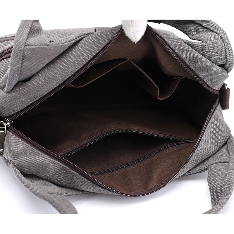 Women's Casual Canvas CrossBody Bag Shoulder Handbags Girls Tote
