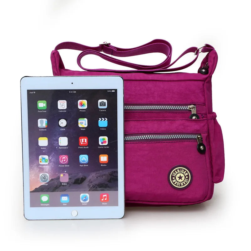 Waterproof Crossbody Bag Large Capacity Lady Shoulder Bag