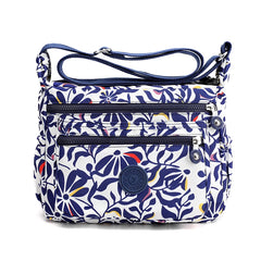Women's Waterproof Floral Crossbody Bag Messenger Tote