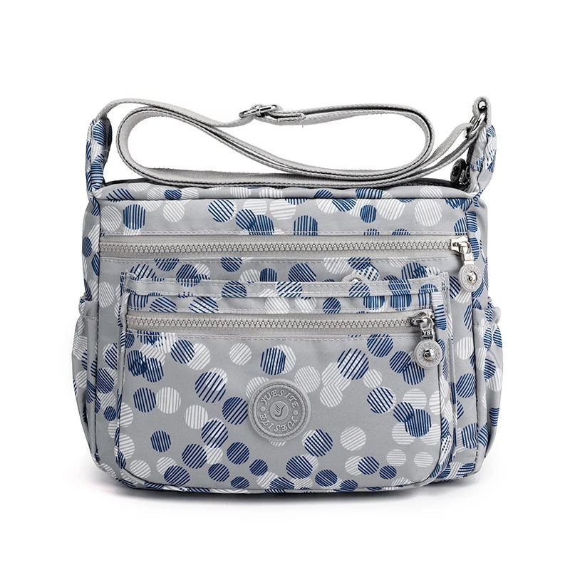 Women's Waterproof Floral Crossbody Bag Messenger Tote