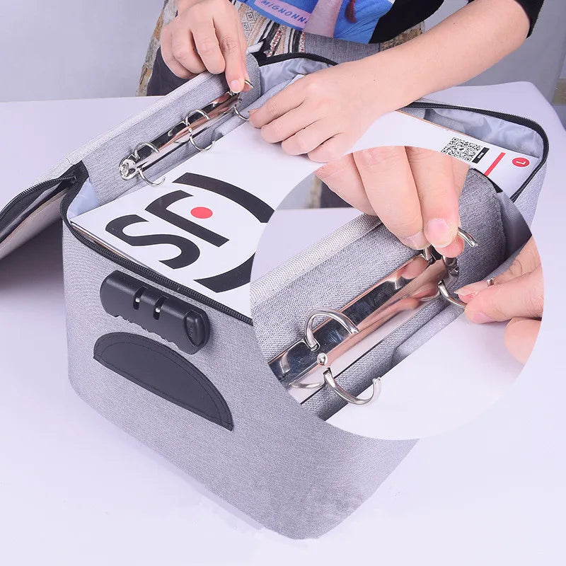 Electronic Product Storage Pouch Waterproof Organizer Business Briefcase