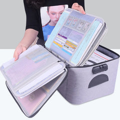 Electronic Product Storage Pouch Waterproof Organizer Business Briefcase