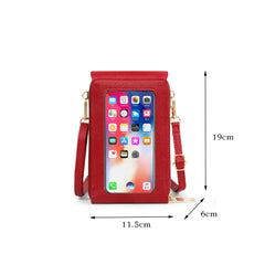 Women's Touch Screen Phone Bag Ladies Purse Wallet