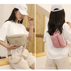 Women's Chest Bag Fanny Pack Waterproof Waist Bag Crossbody Bag