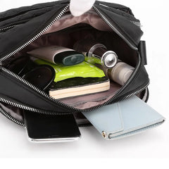 Women's Nylon Crossbody Messenger Tote Handbag Large