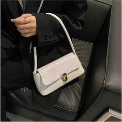 Women's Shoulder Underarm Bag Retro Small Square Bag