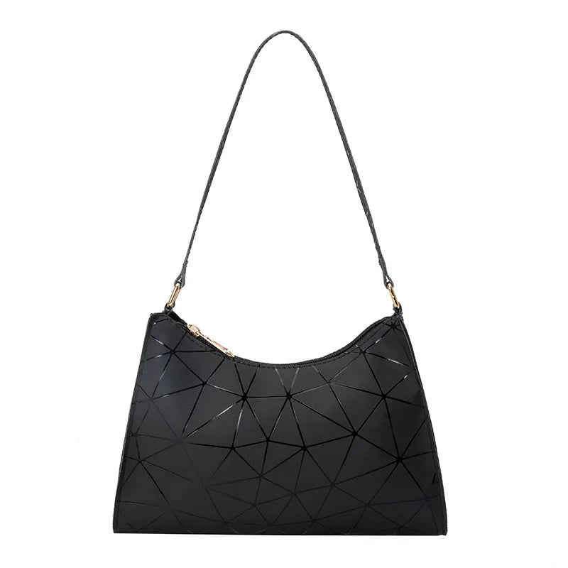 Retro PU Leather Shoulder Underarm Bag for Women
