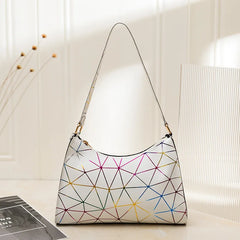 Retro PU Leather Shoulder Underarm Bag for Women