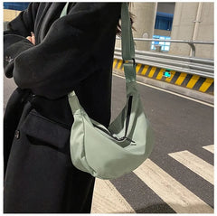 Women's Retro Crossbody Bag PU Leather Underarm Hobos Bag