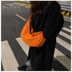 Women's Retro Crossbody Bag PU Leather Underarm Hobos Bag