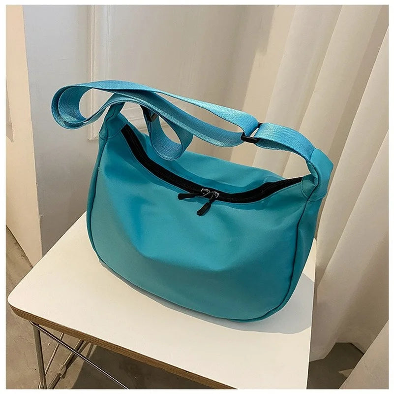 Women's Retro Crossbody Bag PU Leather Underarm Hobos Bag