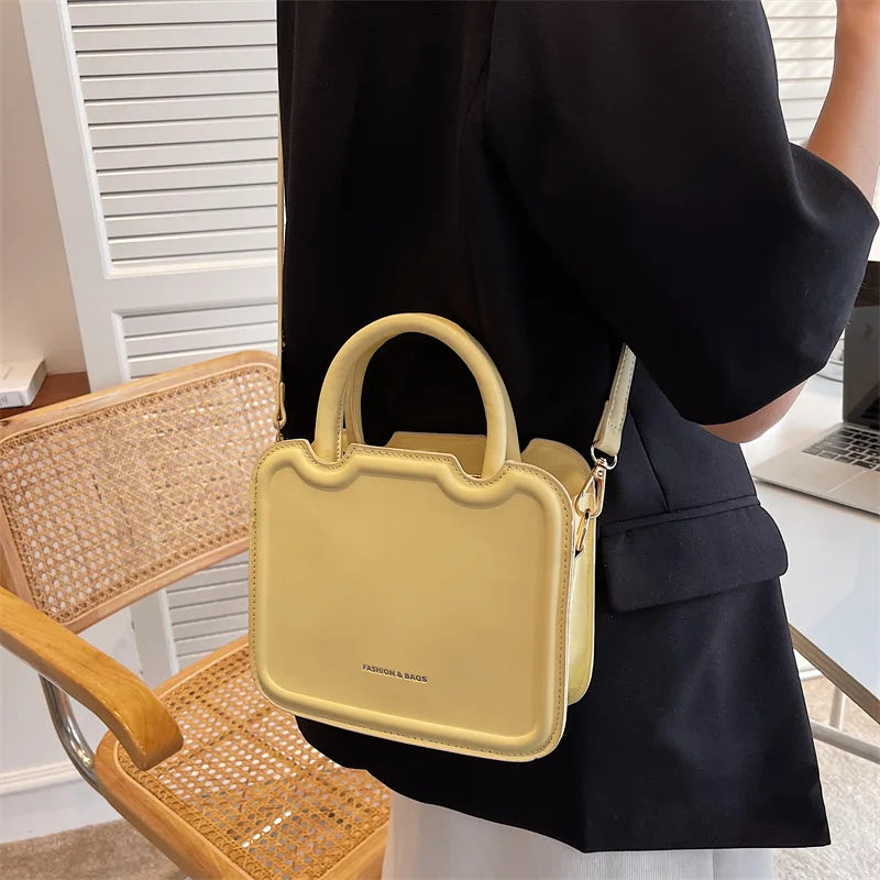 Women's Retro Shoulder Messenger Bag Ladies Casual Small Square Bag