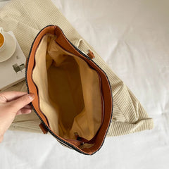 Waterproof PU Leather Shoulder Bag for Women