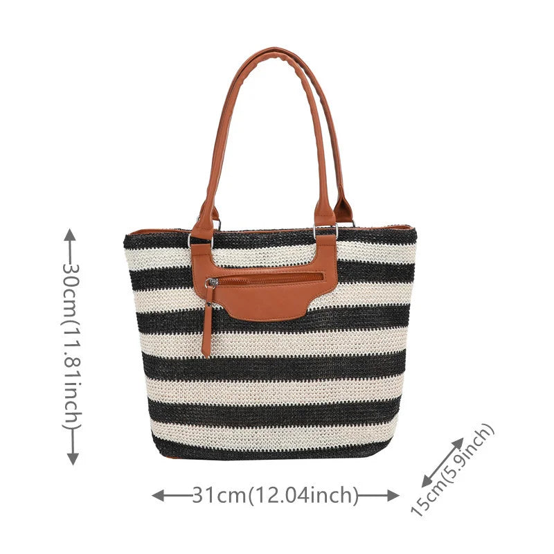 Waterproof PU Leather Shoulder Bag for Women