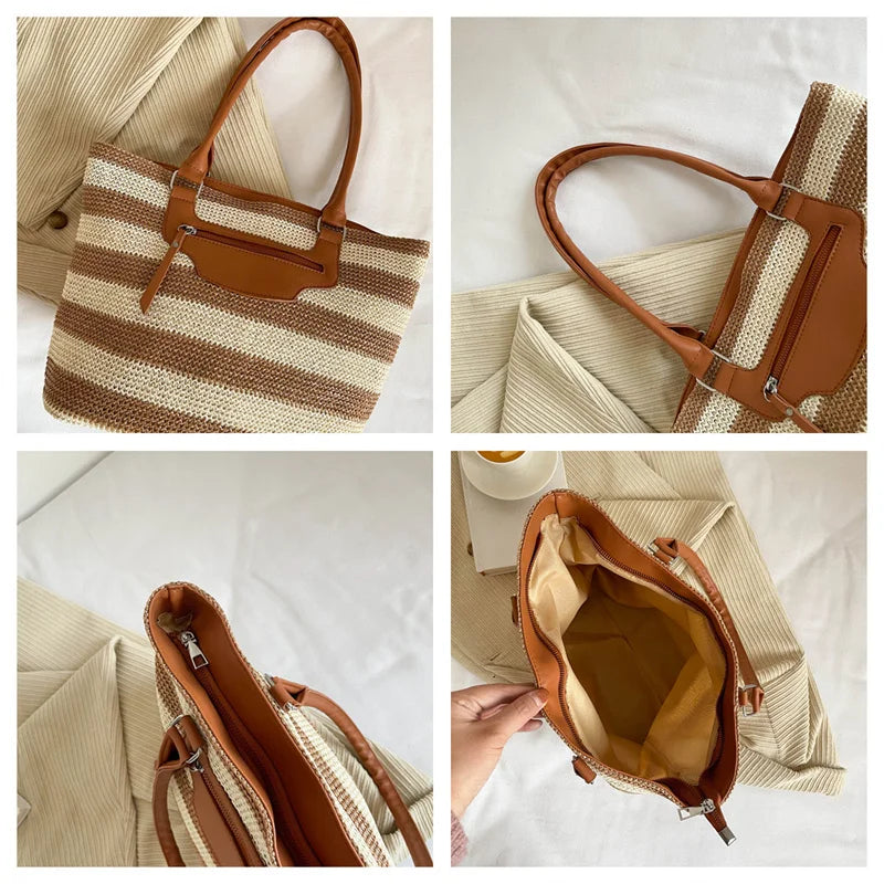 Waterproof PU Leather Shoulder Bag for Women