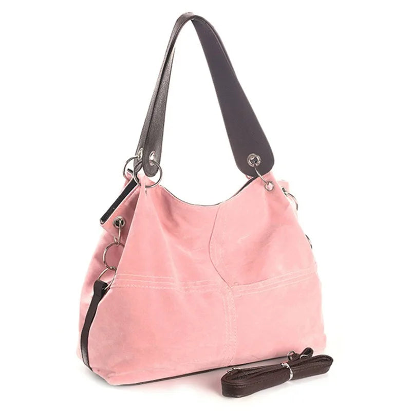 Women's Flannel One-shoulder Messenger Bag with Zipper
