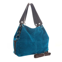 Women's Flannel One-shoulder Messenger Bag with Zipper
