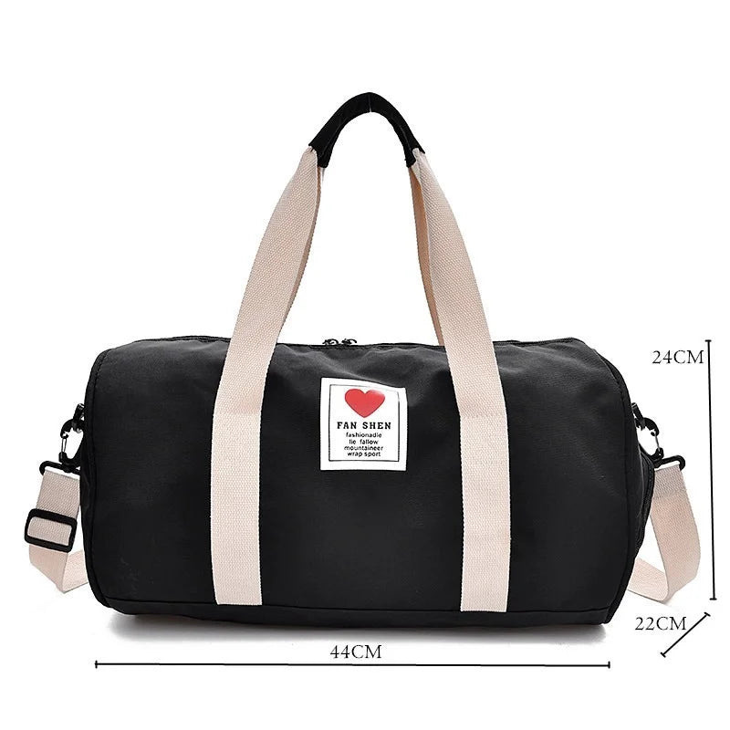 Women's Gym Bag Top Female Sports Shoe Bag for Fitness Over the Shoulder Yoga Sp