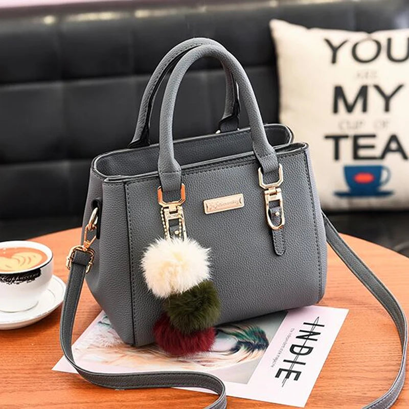 Women's Hairball Cross Body Bag Shoulder Bag Handbags
