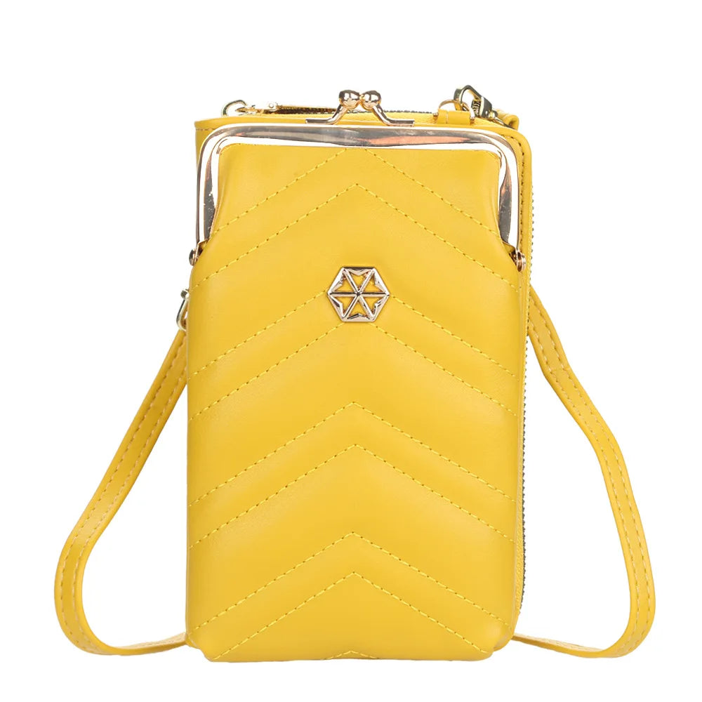 Green Ladies Wallet Multi-function Purse High PU Female Bag