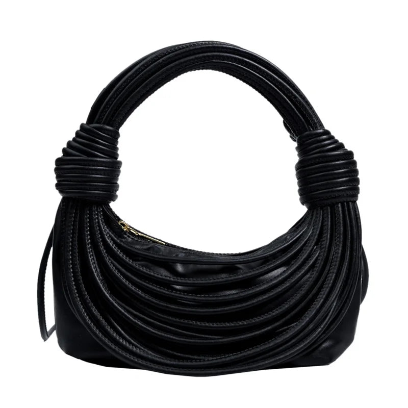 Personalized Wire Bundle Knitting Knot Women's Handbag