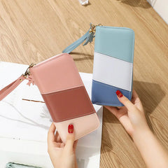 Women's Long Wallet Soft PU Leather Female Purses High Capacity