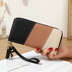 Women's Long Wallet Soft PU Leather Female Purses High Capacity
