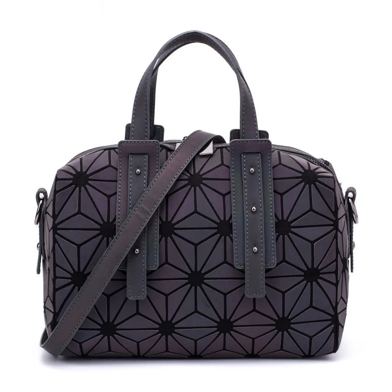 Women's Luminous Geometric Diamond Handbag