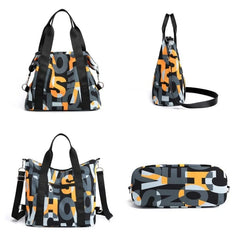 Women's Waterproof Nylon Messenger Bag Shoulder Tote Large Handbag