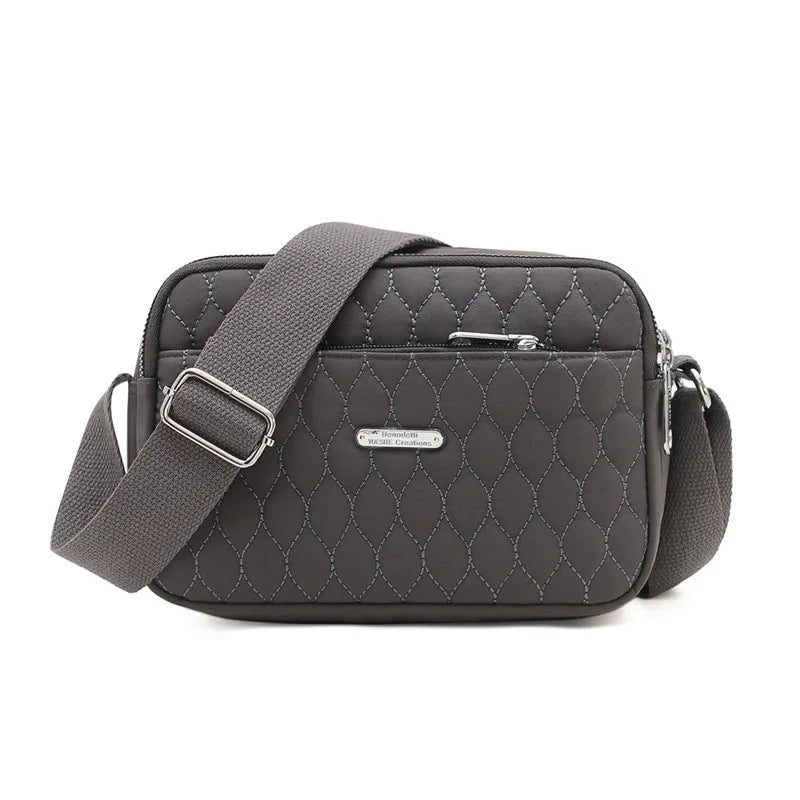 Women's Waterproof Nylon Messenger Bag Shoulder Tote