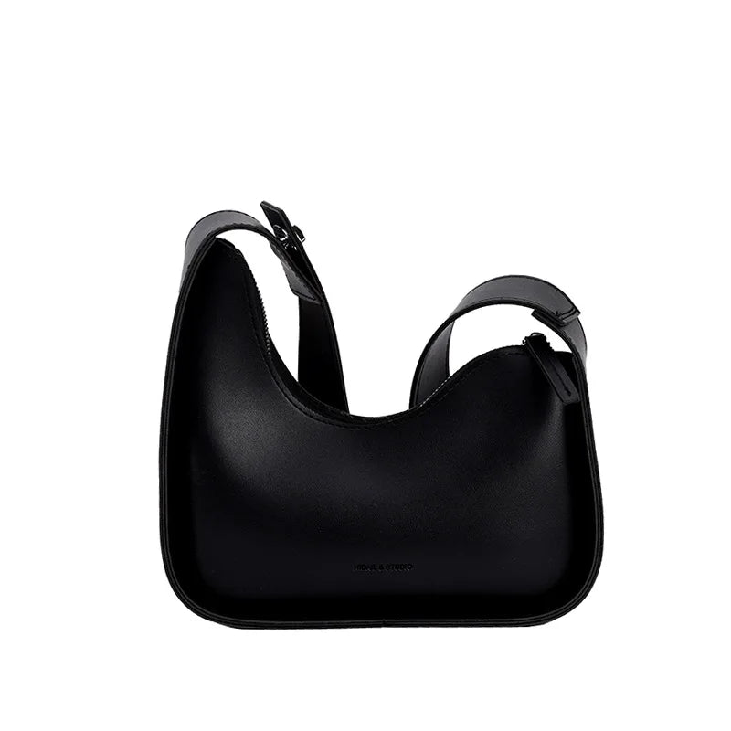 Women's Armpit Shoulder Bag Wide Strap Messenger Bag
