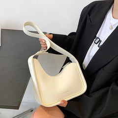 Women's Armpit Shoulder Bag Wide Strap Messenger Bag