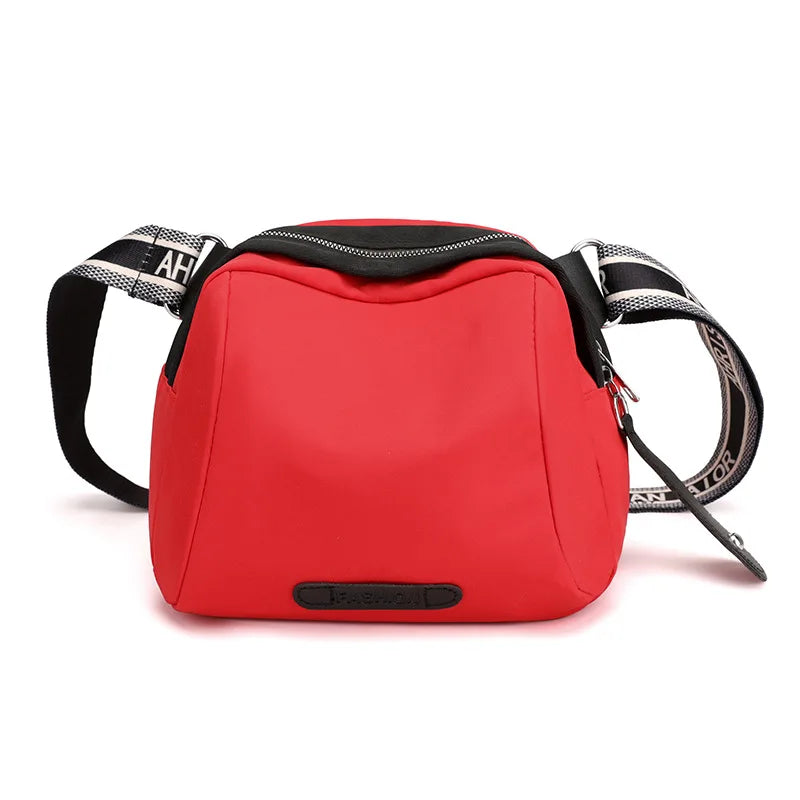 Women's Nylon Shell Bag Mommy Travel Shoulder Messenger Lady Bag
