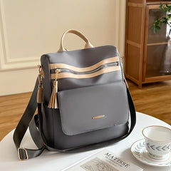 Large Capacity Anti-Theft Nylon Backpack for Women