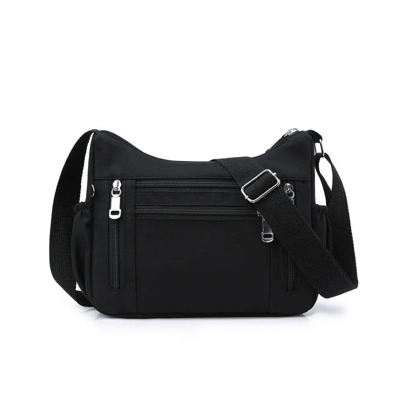 Women's Nylon Messenger Bags Small Ladies Handbag Travel Casual Tote Shoulder