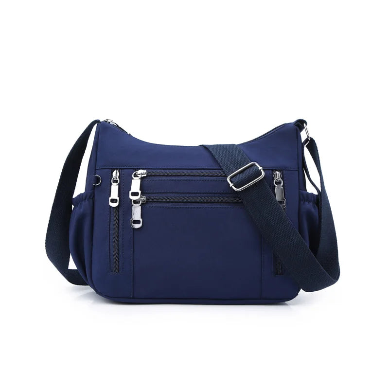 Women's Nylon Messenger Bags Small Ladies Handbag Travel Casual Tote Shoulder