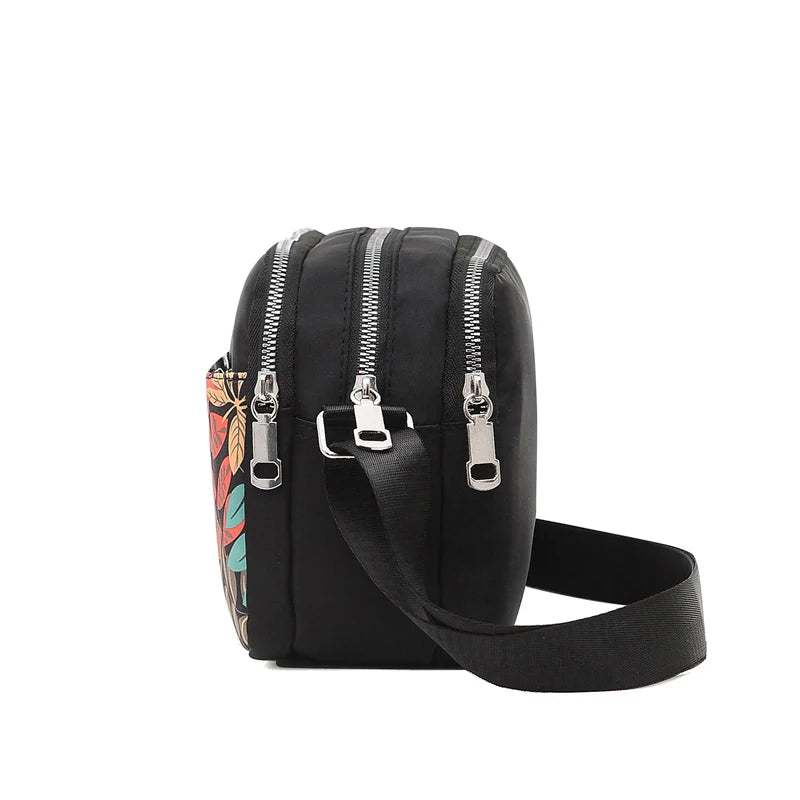 Women's Nylon Shoulder Bag Lady Messenger Bag Casual Hand Bag Female