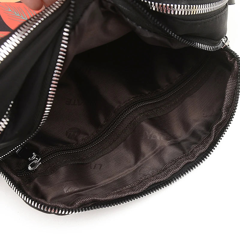 Women's Nylon Shoulder Bag Lady Messenger Bag Casual Hand Bag Female