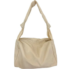 Women's Nylon Totes Shoulder Bags Solid Messenger Handbags Big Capacity