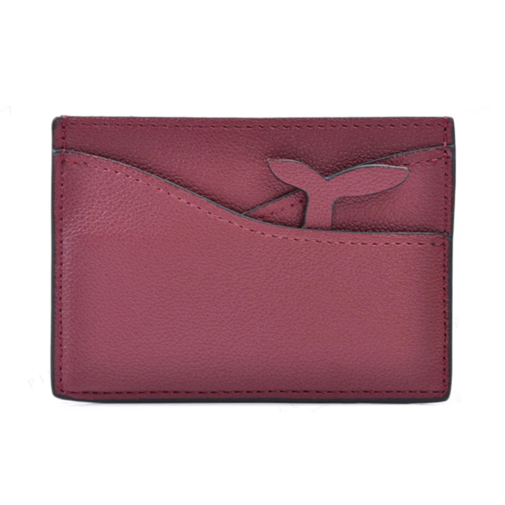 Women's Leather Wallet for Traveling Walking Camping