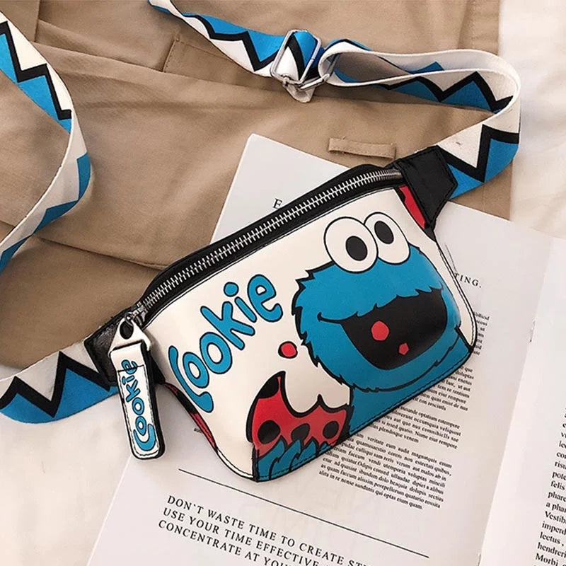 Women's PU Belt Banana Bag Waist Chest Hip Bag