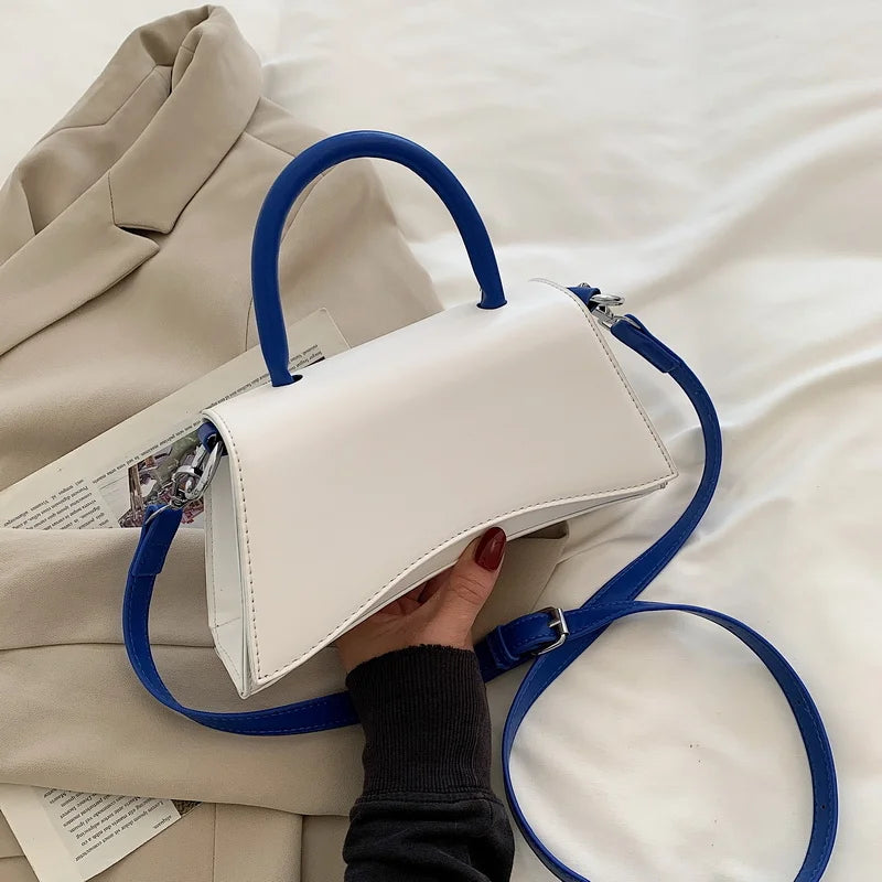Trendy Women's PU Leather Bag with Short Handle