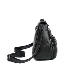 Women's PU Leather Handbag Shoulder Strap Flap