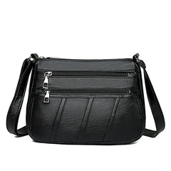 Women's PU Leather Handbag Shoulder Strap Flap